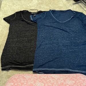 INC International Concepts Black and Blue T-Shirt Set